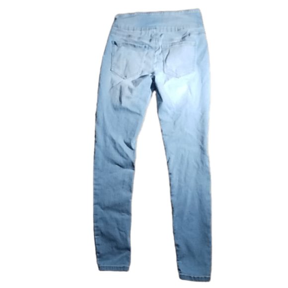 Kohl's Ultimate Pull On Light Blue Denim Jeggings Size Small with Pockets Kohls - Picture 4 of 5
